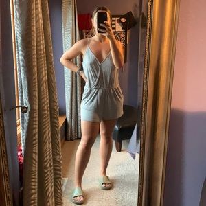 Dry Goods Light Gray Romper